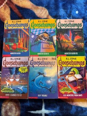 Scholastic Goosebumps Paperback Lot